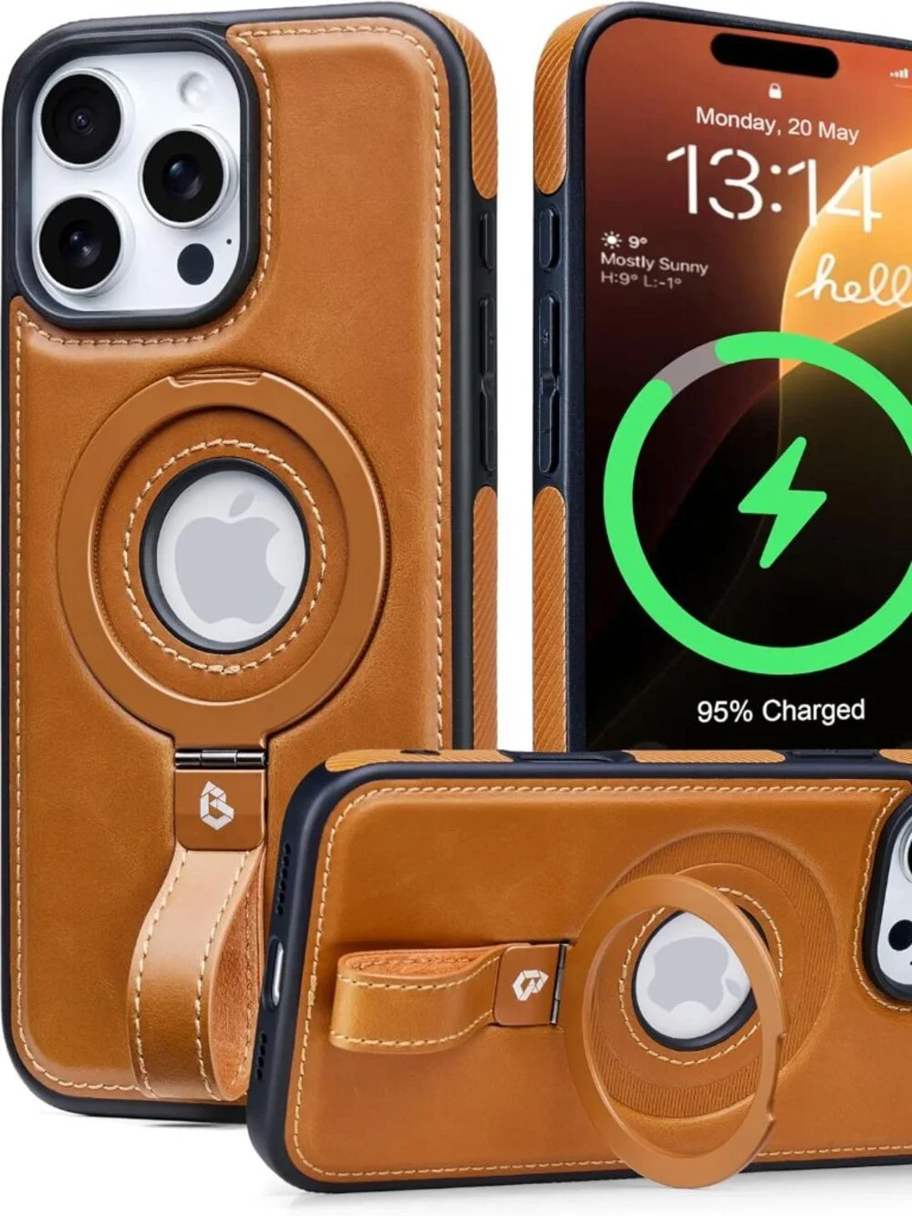 iPhone 16 Pro Leather Case